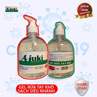 [NHẬP MÃ TIENSHOP] Giảm 50K ✅Gel rửa tay khô ẠJUKI 🚑 KHÁNG KHUẨN VƯỢT TRỘI [500ml]