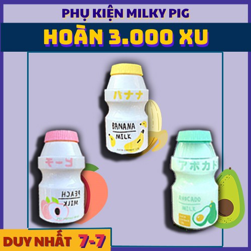 [ 𝑇𝑎̣̆𝑛𝑔 𝐺𝑢̛𝑜̛𝑛𝑔 𝑀𝑖𝑛𝑖 ] Bình Nước Nhựa Dung Tích 480ml Cute - Chai Nhựa Hoa Quả Đáng Yêu Độc Đáo Phong Cách Nhật Bản