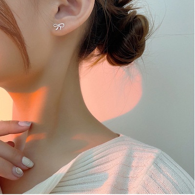 Hoa Tai Mạ Bạc 925 Nhiều Mẫu Mã Tùy Chọn Thời Trang Hàn Quốc 2021