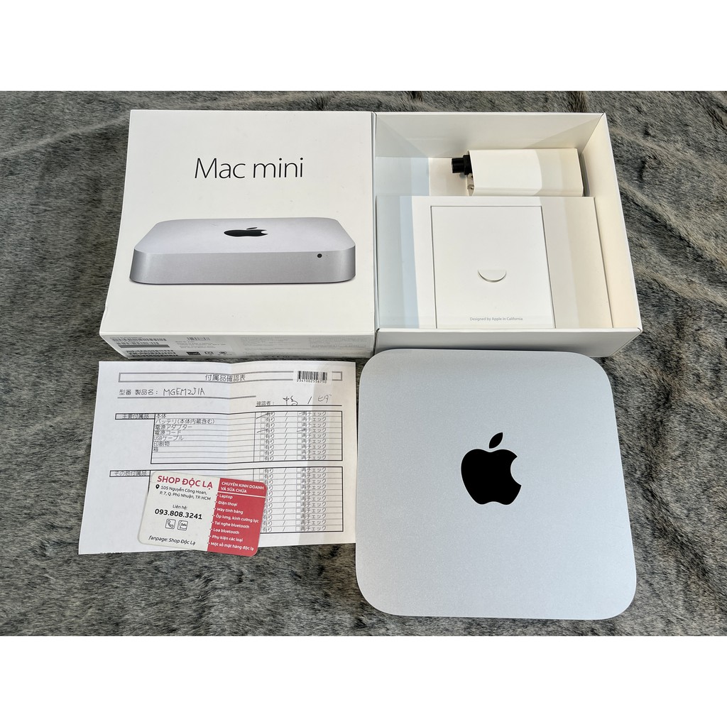 Máy tính Mac mini 2014 Core i5 1.4GHz / RAM 4GB / HHD 500GB MGEM2