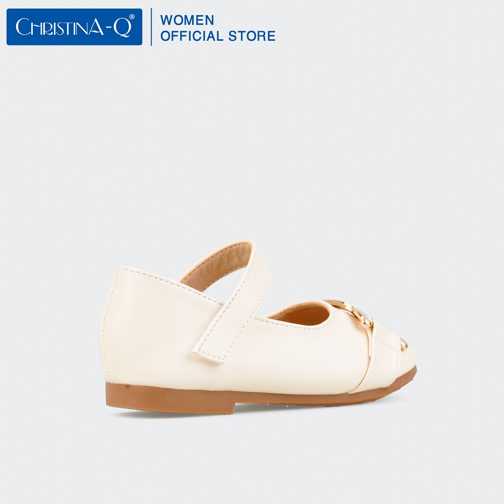 Giày Búp Bê Bé Gái Gắn Khoen ChristinA-Q GTE345