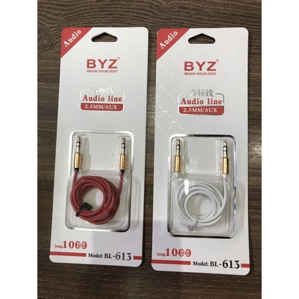 Cáp 2 đầu 3.5 chính hãng BYZ