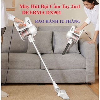 Máy Hút Bụi DEERMA DX901 - Máy Hút bụi Gia Đình Công Suất 400W - Máy hút bụi Cầm Tay 2in1