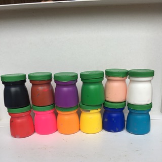 Bộ 12 màu sơn acrylic 30ml/hũ (Sunway)