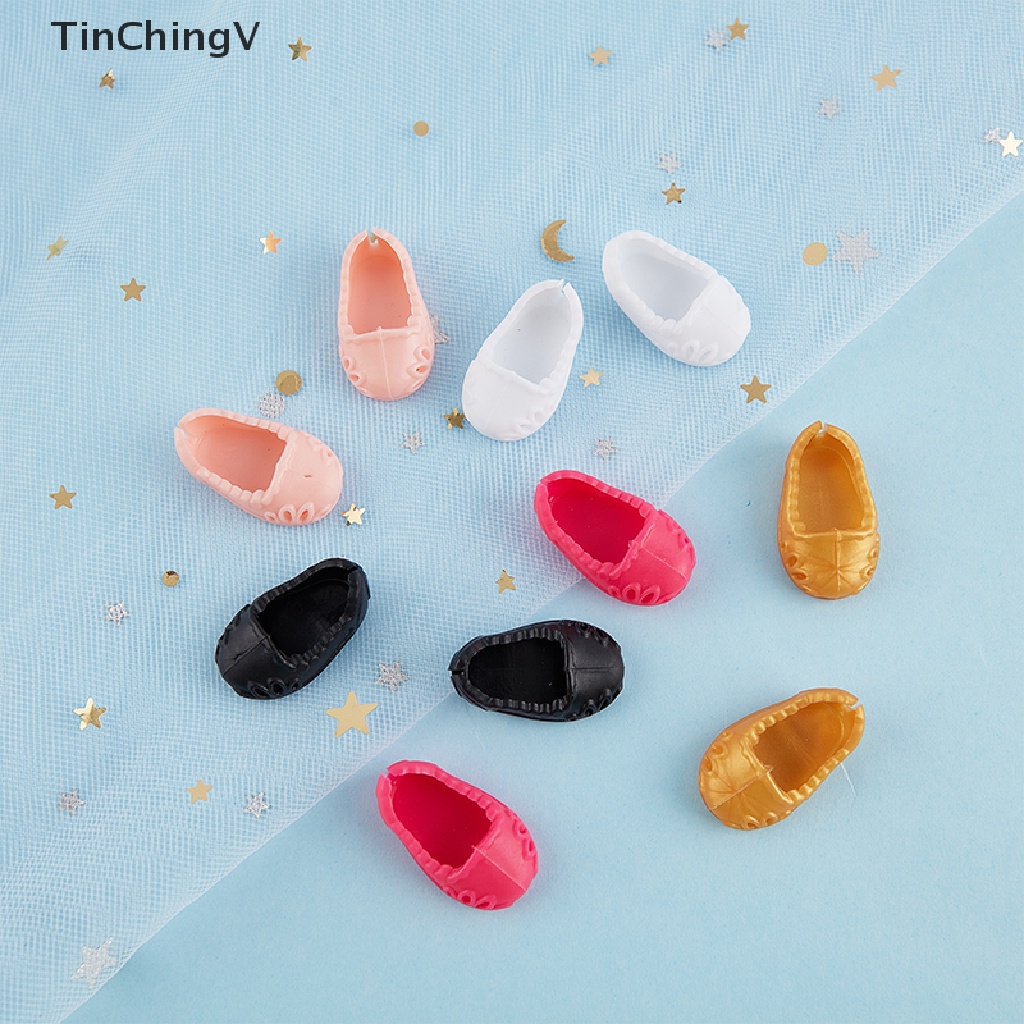 Set 4 Đôi Giày Cao Cấp Cho Búp Bê BJD 17cm