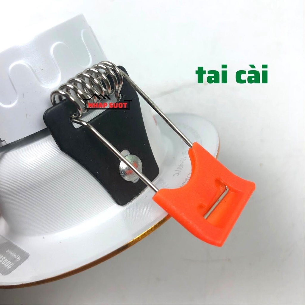 Đèn LED Âm Trần Rạng Đông, Đèn Downlight Đổi 3 Chế Độ Màu, Lỗ Khoét 60, Công Suất 3w - DAT10L ĐM 60/3W