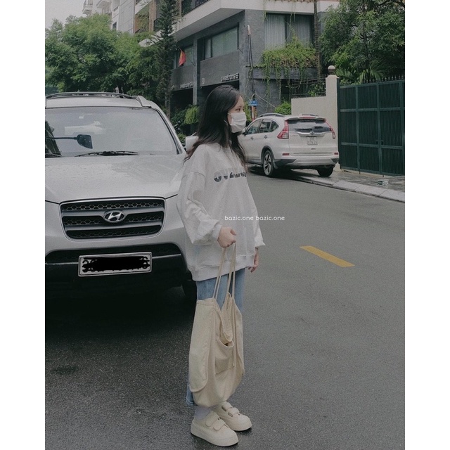 Áo nỉ cổ tròn OVER TT