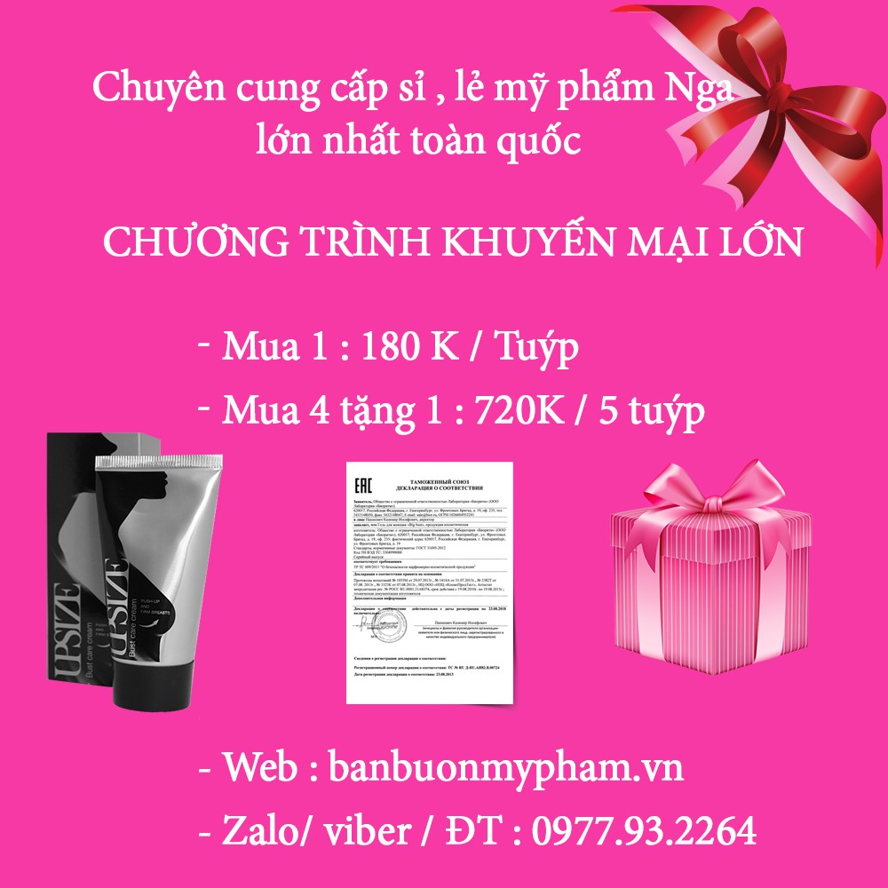 Kem Nở Ngực Upsize chính hãng Nga  | BigBuy360 - bigbuy360.vn