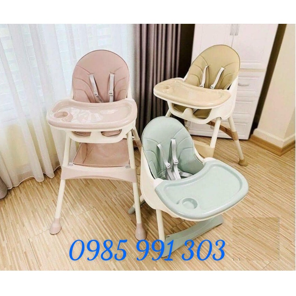(Hcm+Freeship) Ghế Ăn Dặm Umoo/ Belly Phong Cách Hàn Quốc - Chính Hãng Bảo Hành 12 Tháng