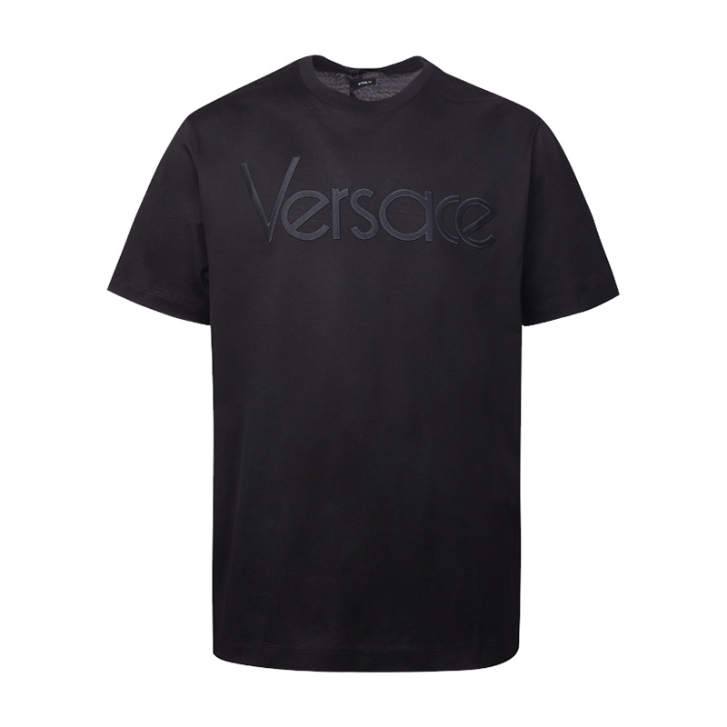 Áo Thun Tay Ngắn Chất Liệu cotton In Họa Tiết Versace Cho Nam