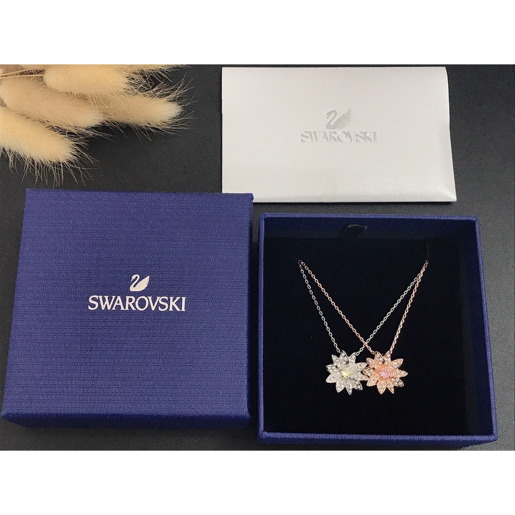 [Original] Swarovski ETERNAL FLOWER Small Daisy necklace S925 Silver Fashion Jewelry