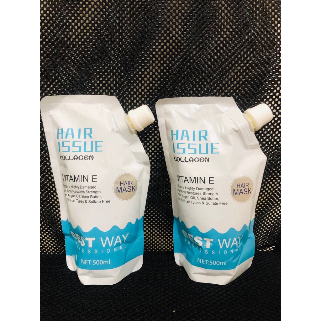 HẤP PHỤC HỒI TÓC COLLAGEN HAIR ISSUE BEST WAY 500ML