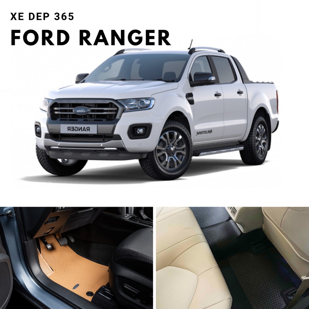Thảm lót sàn cao su Kata (Backliners) cho xe Ford Ranger