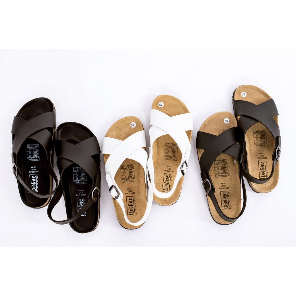 SANDAL UNISEX quai chữ X chất liệu da tổng hợp xuất khẩu châu Âu mã PU11.