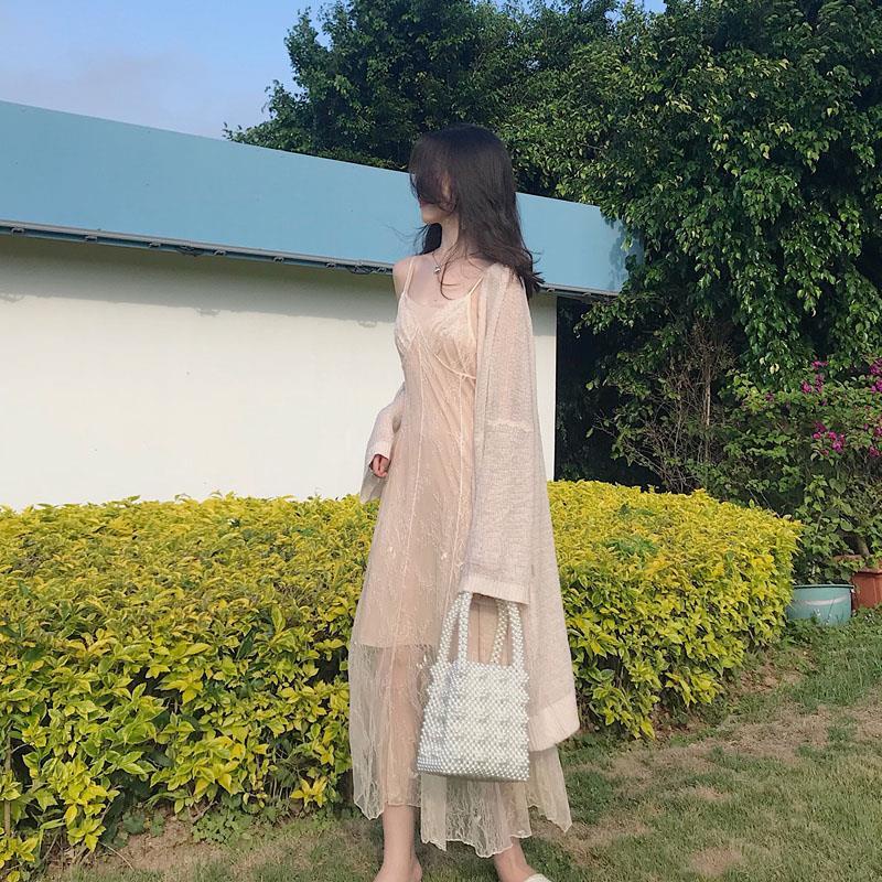 Áo Khoác cardigan Dệt Kim Mỏng Dáng Rộng Chống Nắng Thời Trang Mùa Hè Cho Nữ