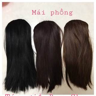 Phồng mái bằng tóc giả