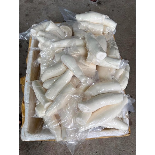 Củ sắn - khoai mì bở tơi, thơm ngon 1kg trồng trên nương điện biên