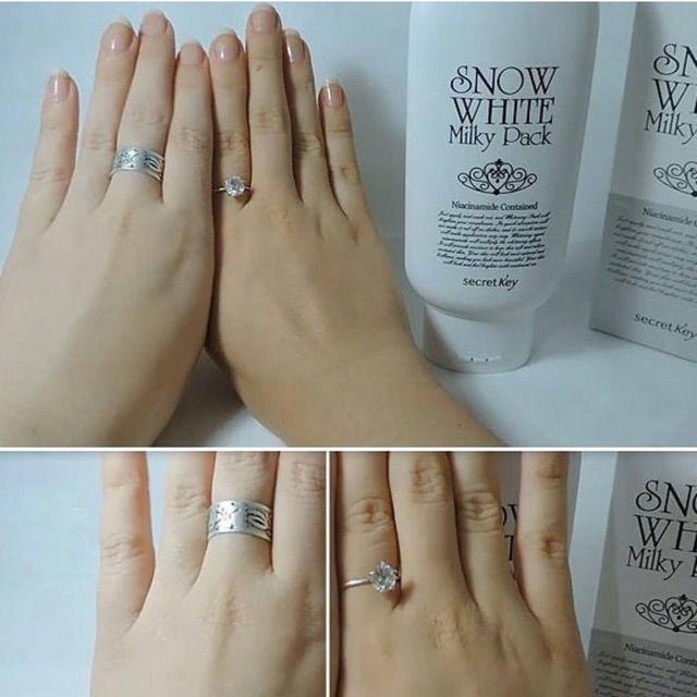 KEM DƯỠNG TRẮNG DA MẶT VÀ TOÀN THÂN SNOW WHITE MILKY PACK