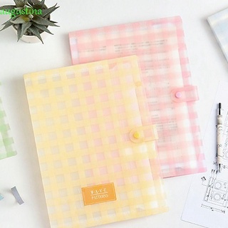 Túi Đựng Tài Liệu Giấy Tờ 5 Ngăn Khổ A4 Bằng Nhựa Nhiều Màu Sắc