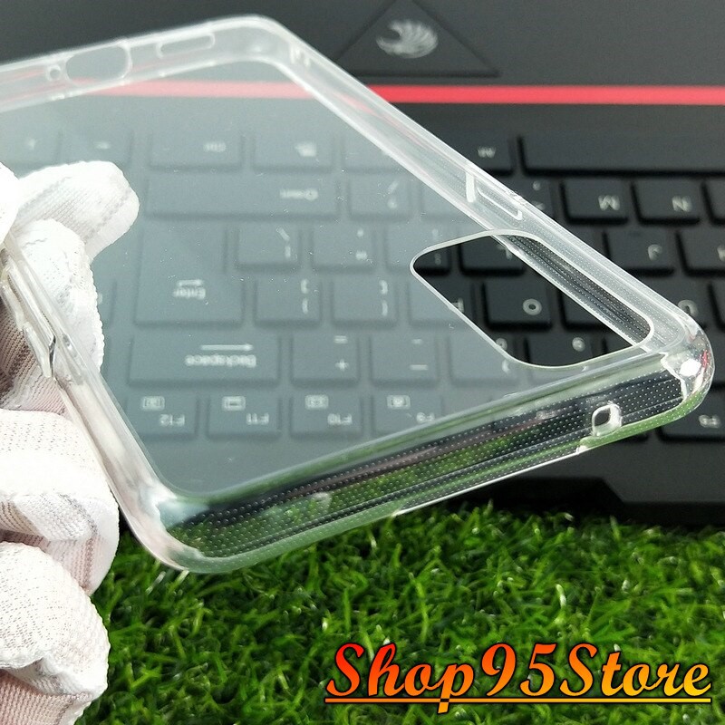 Ốp lưng silicon Xiaomi Poco M3 trong suốt