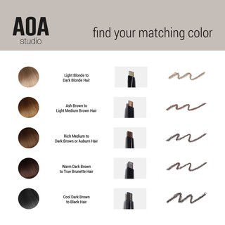 Chì Kẻ Mày AOA Sculpting Brow Pencil