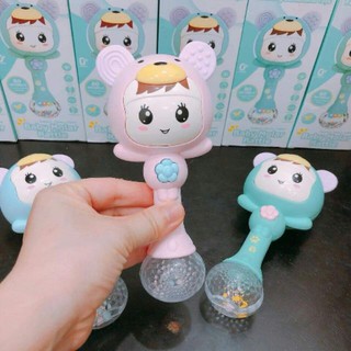 Combo 3 món Đồ chơi xúc xắc cầm tay có nhạc