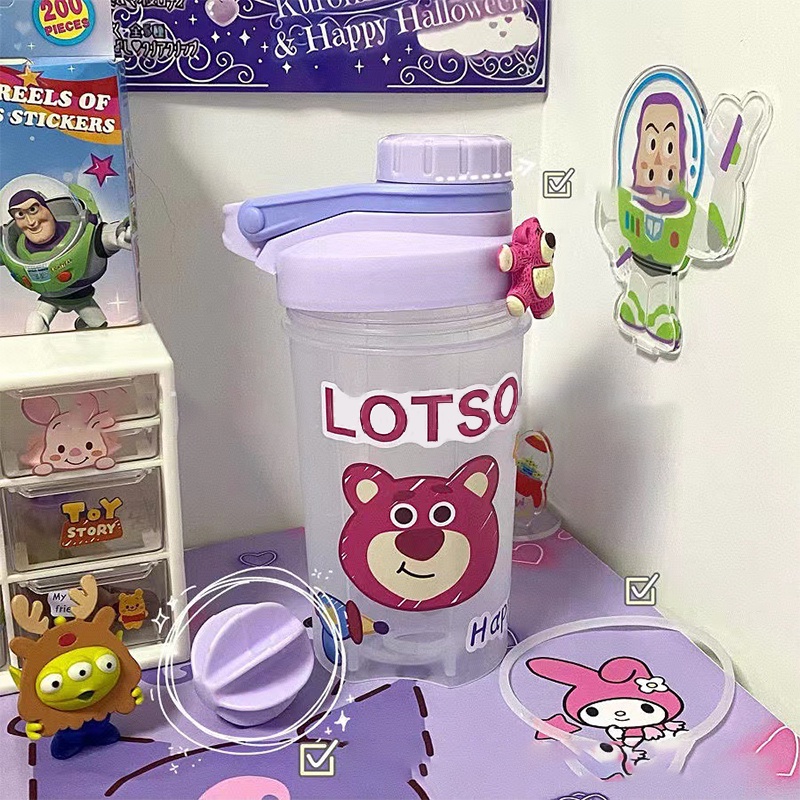 DISNEY Bình Nước Thể Thao 500ML In Hình Các Nhân Vật Trong Phim Hoạt Hình Toy Story Cái cốc