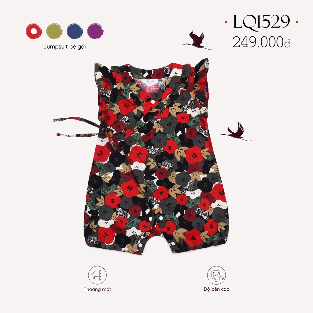 Jumpsuit Bé Gái LQ1529 - HELLO BnB