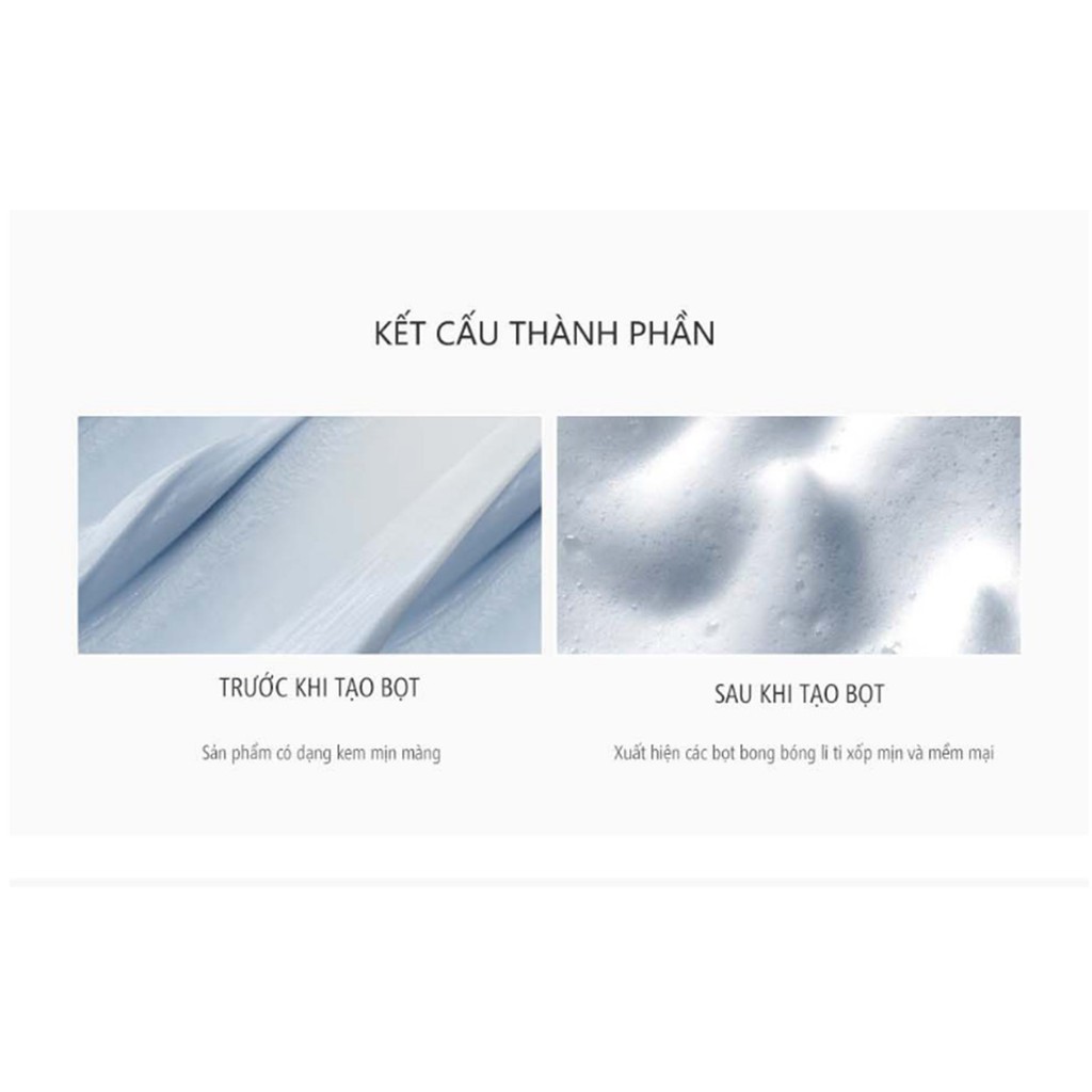 Sữa Rửa Mặt Sạch Sâu Huxley Cleansing Foam; Deep Clean, Deep Moist