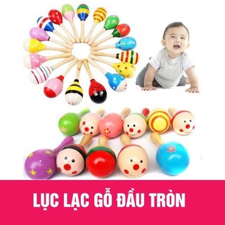 Lục lạc gỗ đầu tròn