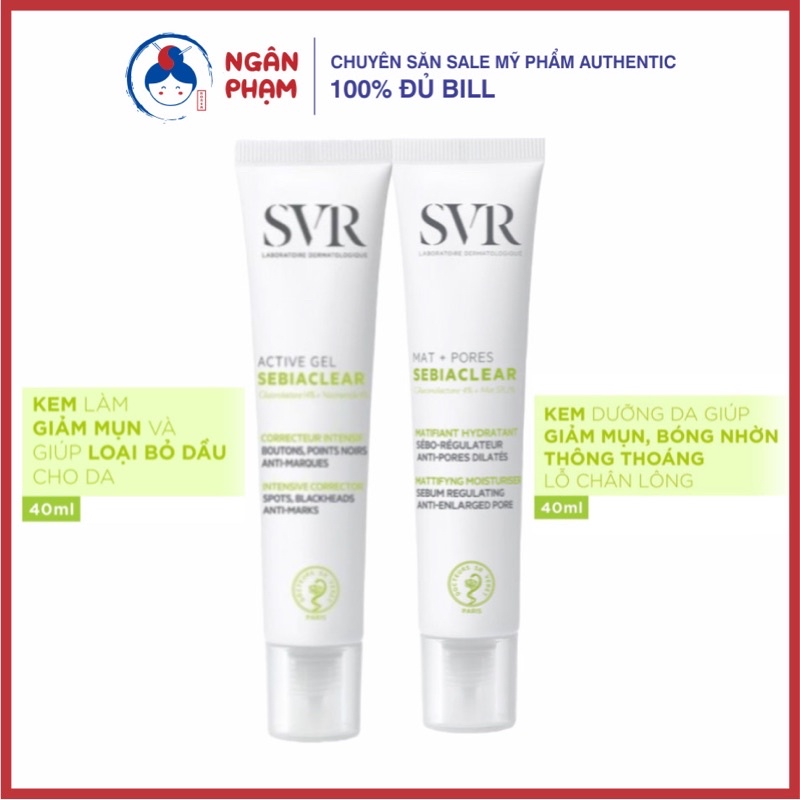Kem Dưỡng SVR Dành Cho Da Dầu Mụn 40ML