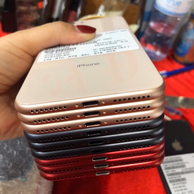 Vỏ iPhone 8 PLus Zin kèm nút và khay sim