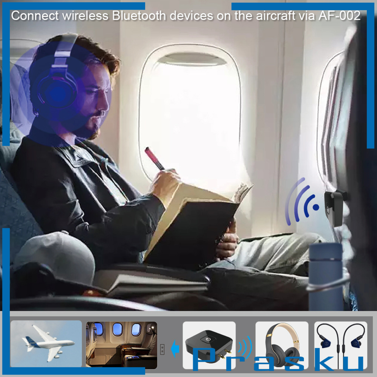 Bộ Chuyển Đổi Không Dây Bluetooth Prasku