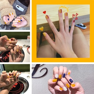 Chấm Bi Tươi Hyuna Chống Thấm Nước Dán Móng Tay Dâu Cầu Vồng 3d Phổ Biến Dán Móng Tay QF