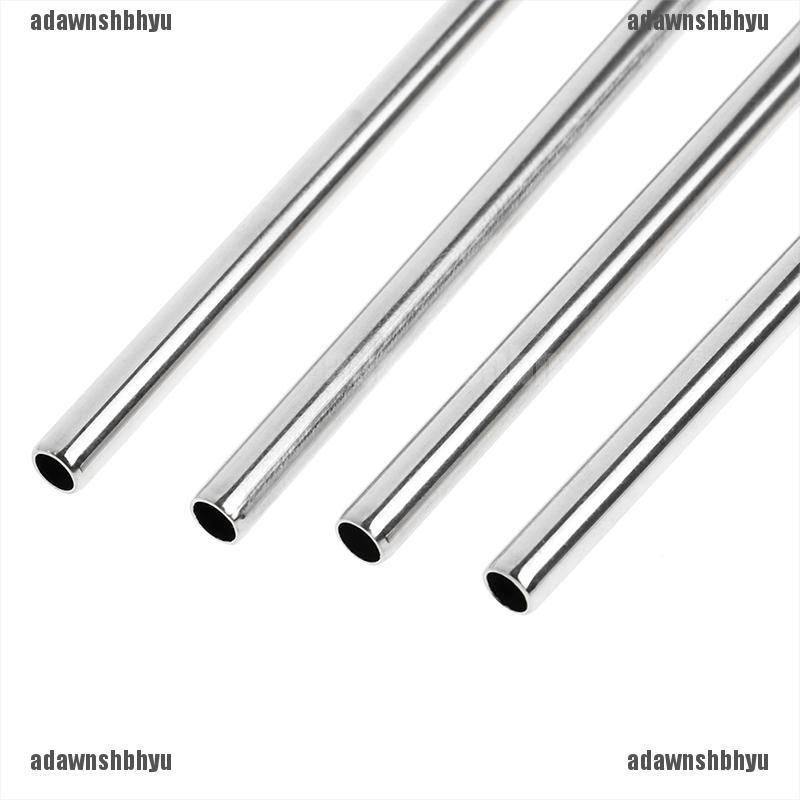 Bộ 4 Ống Hút Bằng Thép Không Gỉ Kèm 1 Dụng Cụ Vệ Sinh