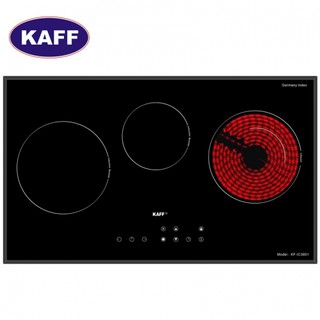 Bếp từ đôi hồng ngoại 3 lò cảm ứng kaff kf-ic3801