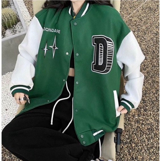 [HCM] ÁO KHOÁC NỈ BOMBER NAM NỮ FORM RỘNG HÀN QUỐC SIÊU ĐẸP THỜI TRANG HÀN QUỐC KME FASHION