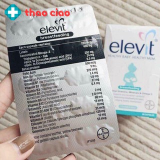 Elevit Breastfeeding Elevit cho các mẹ sau khi sinh