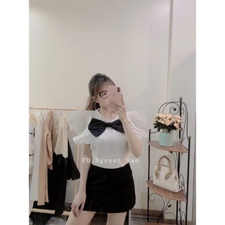 áo cánh tiên lụa kèm nơ