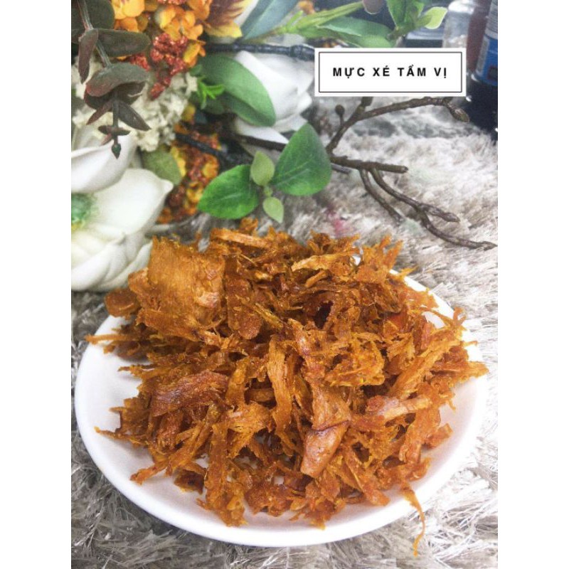 KHÔ MỰC XÉ TẨM VỊ250G/NGON,RẺ,CHẤT LƯỢNG