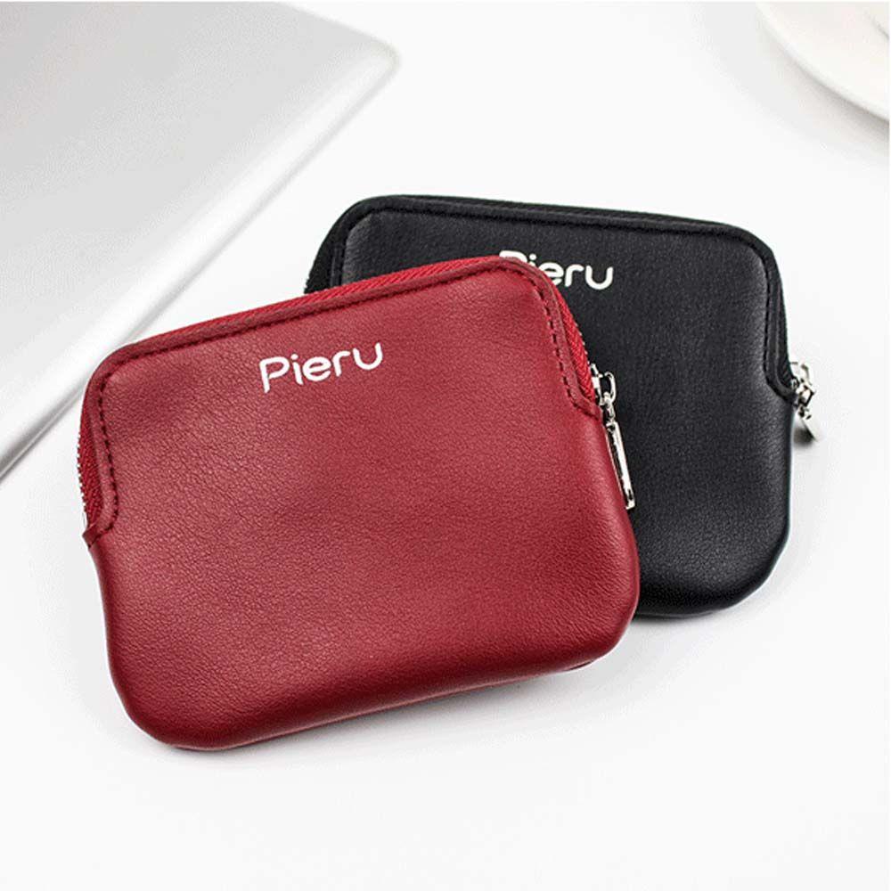 SOMEDAYZL Ví Da PU Đựng Tiền Xu Nhỏ Xinh Thời Trang Cho Nữ