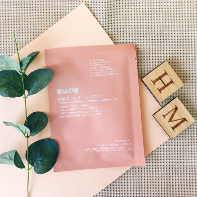 ✦GH✦ Mặt Nạ Tế Bào Gốc Nhau Thai Rwine Beauty Stem Cell Placenta Mask