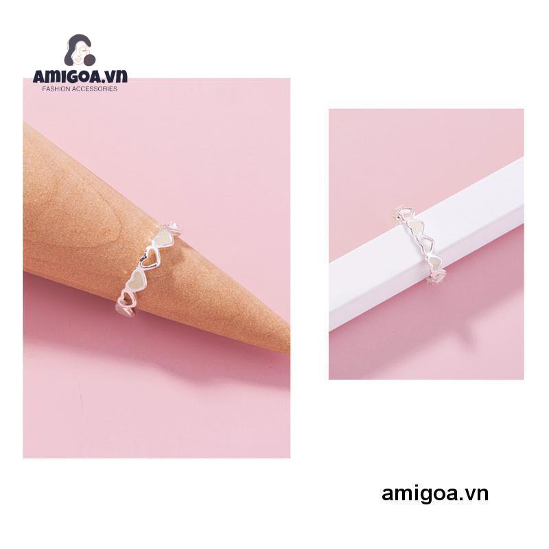 Nhẫn Hình Trái Tim Phát Quang Có Thể Điều Chỉnh Sáng Tạo