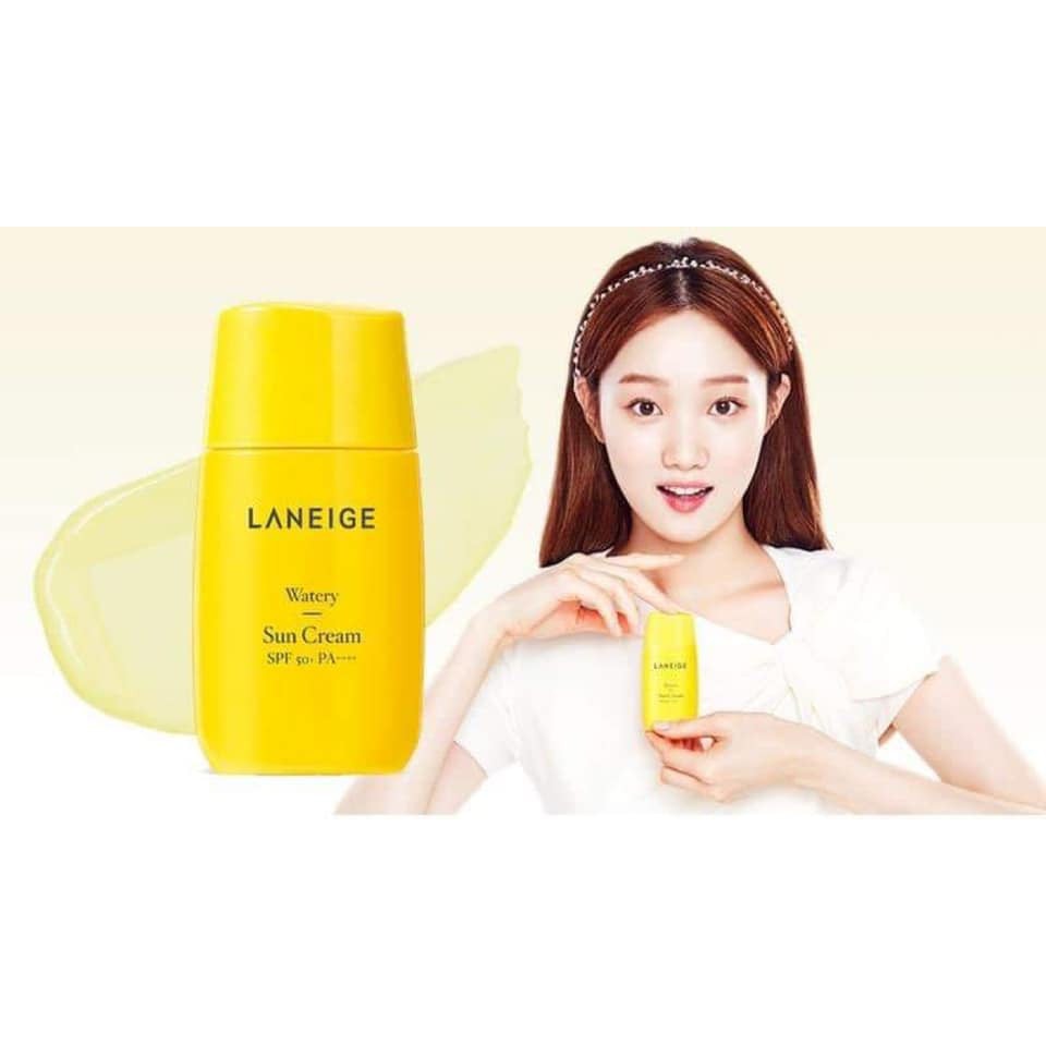 [Hàng trả order, không có dư] Kem Chống Nắng Cấp Ẩm Laneige Watery Sun Cream 50ml