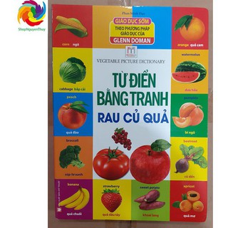 SáchTừ điển bằng tranh Rau củ quả