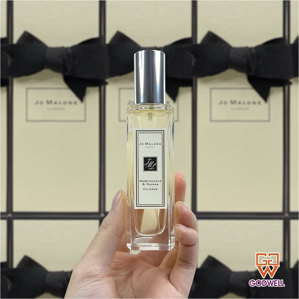 [JO MALONE] Nước hoa unisex Jo Malone Honeysuckle &amp; Davana 30ml (kèm hộp, nơ, túi giấy chính hãng)