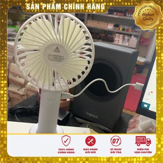 Quạt mi 3 tốc độ sạc bằng pin