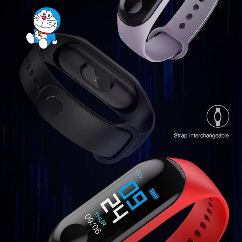 Vòng Đeo Tay Thông Minh M3 Theo Dõi Sức Khỏe Chống Nước