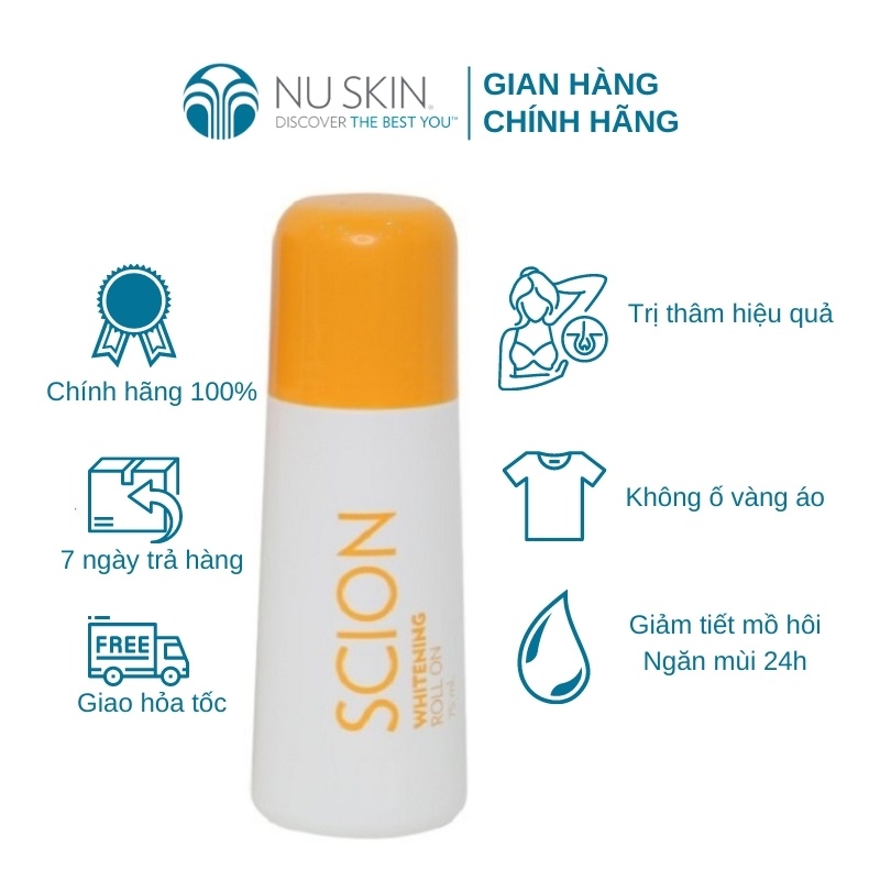 Lăn khử mùi Scion Nuskin 75ml