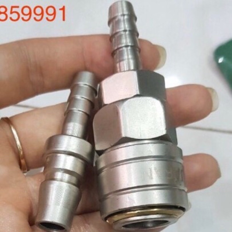 Bộ khớp nối nhanh dây hơi phi 8 hàng Nhật